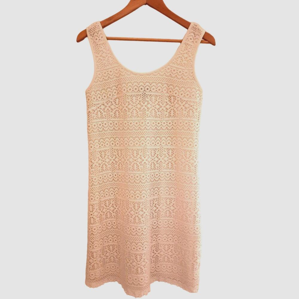 Isabel & Nina Off-White Lace Dress Size 4 - Picture 2 of 3